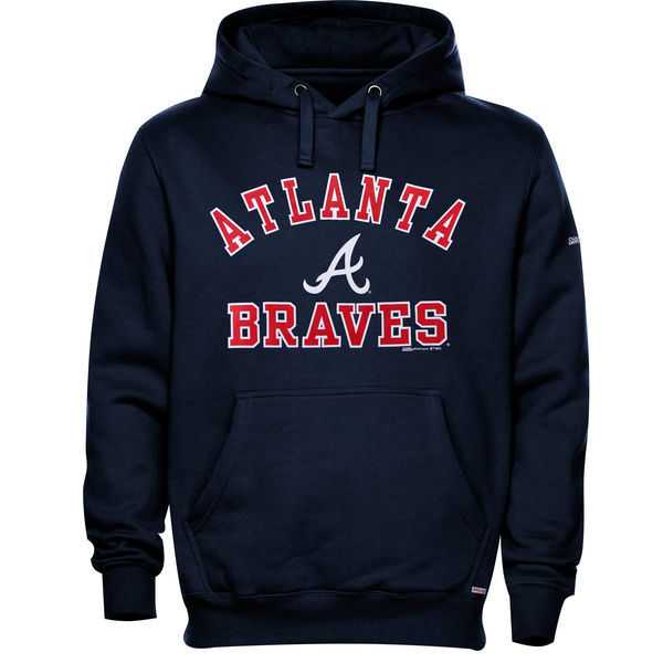 Men's Atlanta Braves Stitches Fastball Fleece Pullover Hoodie-Navy Blue,We sell and wholesale Men's Atlanta Braves Stitches Fastball Fleece Pullover Hoodie-Navy Blue on line form chian!